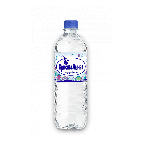 Вода Кристальная негазированная 0,5л