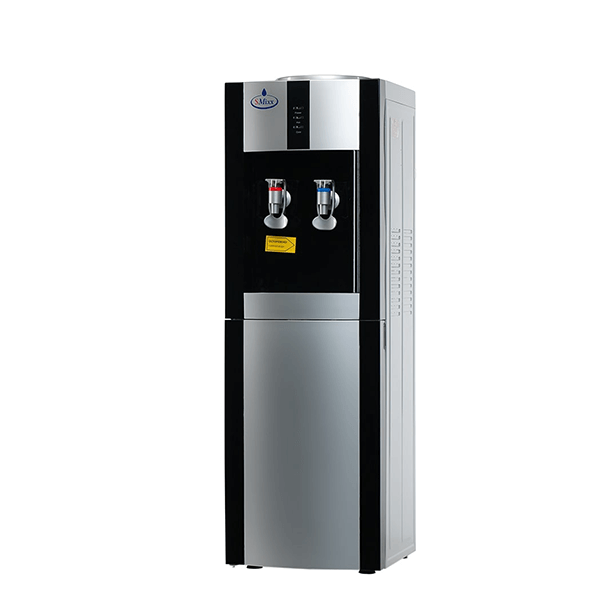 Кулер для воды Smixx 16L/E черный с серебром компрессорный со шкафчиком